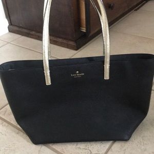 Kate spade black leather purse